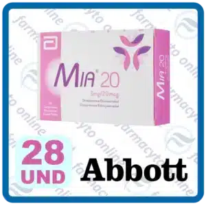 Mia 20 28 comprimidos. Ingredientes:20mcg de Etinilestradiol, 3mg de Drospirenona mia anticonceptivo oral farmacias de guatemala venta de cytotec misoprostol en guatemala